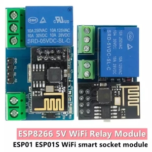 <strong>ESP8266</strong> ESP-01 ESP-01S 5V <strong>WiFi</strong> Relay <strong>Module</strong> Things Smart Home <strong>Remote</strong> Control Switch Phone APP Wireless <strong>WIFI</strong> <strong>Module</strong>