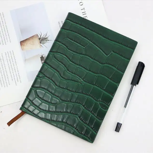 New style A5 notebook PU leather travel hardcover journal stationery PU cover business A5 notebook diary