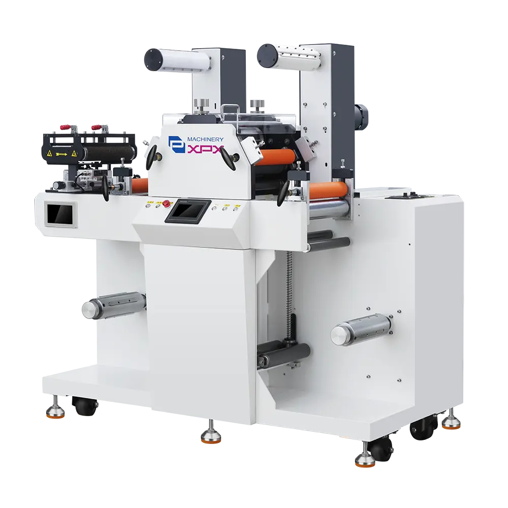 210mm affordable Small size Smart-210 servo motor semi or full rotary die cutting machine for adhesive label