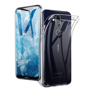 TPU Case for <strong>Nokia</strong> 8.1 Cases Transparent Silicone TPU Phone Case 8.1 TA-1119 TA-1121 TA-1128 Clear Soft <strong>Cover</strong>