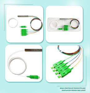 PLC Splitter 1x4 without <strong>Connecter</strong> or with SC Connector Single Mode SM Mini <strong>Type</strong> Fiber Optic PLC Splitter - Product Image 2