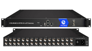 IPTV streamer 16 DVB-S2 /ats// ISDB-T/DVB-C /DVB-T TO 512 IP spts IPTV streamer สำหรับ COL5816B โซลูชันโรงแรม IPTV - Product Image 3