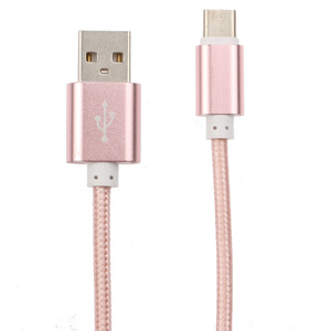 Naylon örgü alüminyum <span class=keywords><strong>USB</strong></span> 3.1 tip-<span class=keywords><strong>c</strong></span> 2A Dataamp;Sync şarj kısa kablo şarj