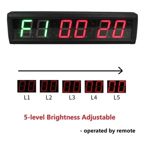 YIZHI Multiple Exercise Interval Training Fitness studio Timer Digital Countdown Stoppuhr Workout Clock für Indoor Sports Home School - Product Image 5