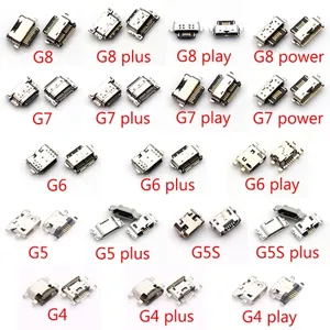 USB连接器微型5针DIP USB连接器母部分b型微型Usb插座，用于手机充电引脚连接器