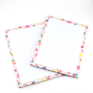 可爱的多色记事本可爱的形状学校日记写字便签 - Product Image 4