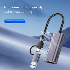 Convertitore di rete Gigabit adattatore 3.0 tipo C RJ45 adattatore WiFi per Computer portatile interno Wireless cavo adattatore senza Driver - Product Image 2
