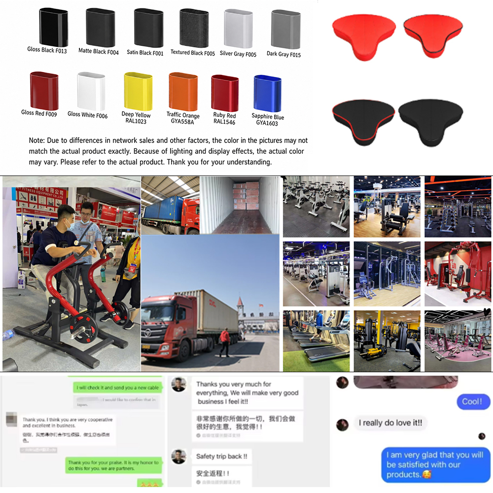 Discusión detallada sobre los cambios de color para el marco, el asiento y el brazo.