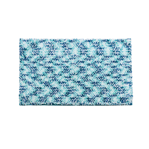 蓝色渐变混色地垫，吸水防滑浴室垫浴室套装 - Product Image 1
