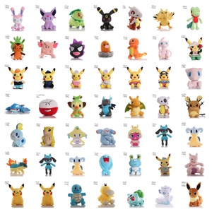 32-40cm101Styles 12 inç Pokemoned dolması peluş oyuncaklar Pikachu Psyduck Charmander bultle Bulbasaur peluş bebek hediye toptan