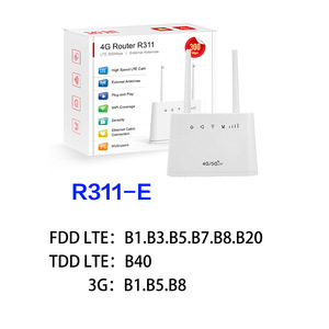 Fabrika R311-E tak N oyna evrensel ev 4G CPE SIM kart yuvası RJ45 RJ11 ses kilidi 4G WiFi yönlendirici <span class=keywords><strong>Net</strong></span>