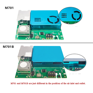 YYS 7IN1 Modul für Indoor-Luftqualitätssensor RS485 oder UART Ausgang PM2.5 PM10 TVOC CO2 CH2O Gassensor mit Temperatur und Luftfeuchtigkeit - Product Image 4