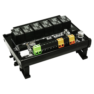 Il modulo di comunicazione relè RS485 del controller i/o esteso a 6 canali supporta il protocollo Modbus - Product Image 1