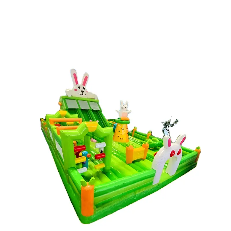 Children's Inflatable fort castle slide Customized bounce house jumper castle Kid piay entertainment inflatable trampoline