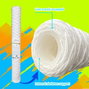 20 Inch 1um-150um <strong>PP</strong> Sediment <strong>String</strong> Wound Water <strong>Filter</strong> Cartridge - Product Image 3