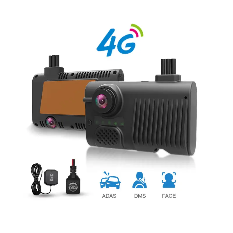 Groothandel 4G Auto Dvr Dashcam Autocamera Gps Adas Cmsv6 Mini 3 In 1 Dashcam Wifi