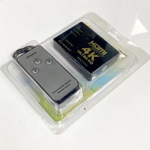 5-In-<strong>1</strong>-Out <strong>Switcher</strong>, 3-In-<strong>1</strong>-Out Distributor With Infrared Remote Control, 4K High-Definition Split-Line Converter
