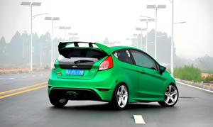Body Kit for Ford <strong>Fiesta</strong> 2013 2014 2015 ,the Pp Aftermarket Parts Includes Front Rear Bumper,Side Skirt - Product Image 4