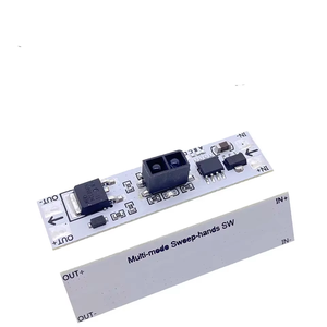 מגע מתג מודול קיבולי 5v-24v 3a הוביל עמעום רכיבים פעילים פעילים במרחק קצר סריקה חיישן יד