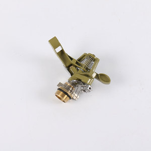 360度旋转1/2 “3/4” 男性冲击灌溉洒水器，具有尖峰可调角度振荡浇水功能 - Product Image 2