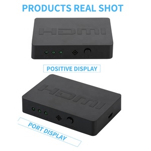 Xput-Interruptor de tres puertos 3x1 HDMI, con Control remoto, 3 puertos HDMI