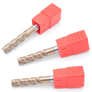 HRC55 karbür end mill 1 2 4 5 6 8 10 12mm 4Flutes freze kesicisi kesme demir kesici CNC işleme CNC freze freze kesicisi - Product Image 5