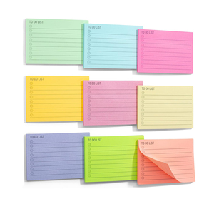 热卖组织笔记任务管理家庭办公室使用什锦彩色便签本4 "X 3" - Product Image 1