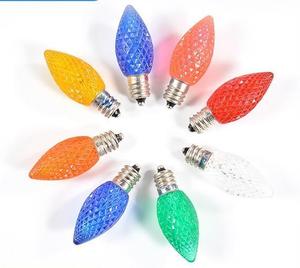 Bombilla decorativa pequeña para Navidad, tira de luces impermeables para exterior, c9, c7 - Product Image 4
