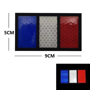 OEM France IR cờ các bản vá lỗi đặt hàng số lượng lớn giá bán buôn Tactical phù hiệu hồng ngoại móc vòng lặp ủng hộ cung cấp - Product Image 3