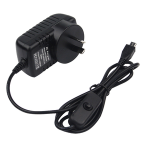 Raspberry Pi 3 Modell B Netzteil adapter 5V 3A Schalter taste Micro-USB-Ladegerät Nvidia Jetson Nano EU Education Maker Boards