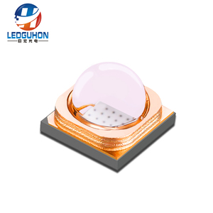 เลนส์กระจกแบบกำหนดเองได้60องศา SMD 3535 3636 UV 365NM LED UV สำหรับการพิมพ์3D เส้นใน370NM - Product Image 3