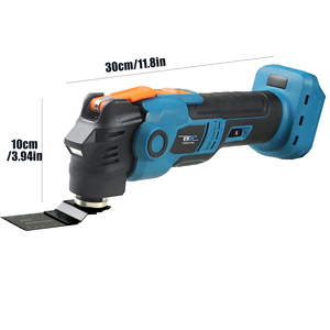 Multiherramienta oscilante Compatible con batería Makita de 18V, recortadora eléctrica, sierra de renovación, herramienta eléctrica, máquina, herramienta multifunción - Product Image 1