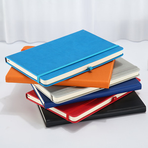 Блокнот из ПУ кожи, с эластичным ремешком - Product Image 5