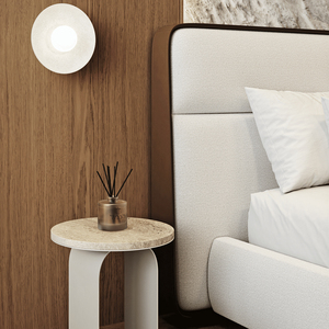 Настраиваемая мягкая кровать в минималистском дизайне-ткань премиум-класса и кожа седла - Product Image 3