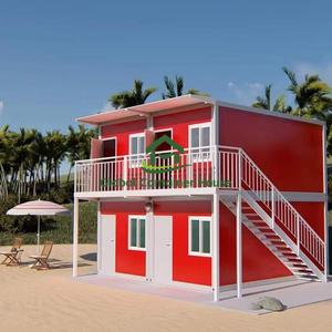 Diseño personalizado de dos capas, contenedor prefabricado, complejo de apartamentos, edificio de casas modulares para hoteles y resorts - Product Image 1