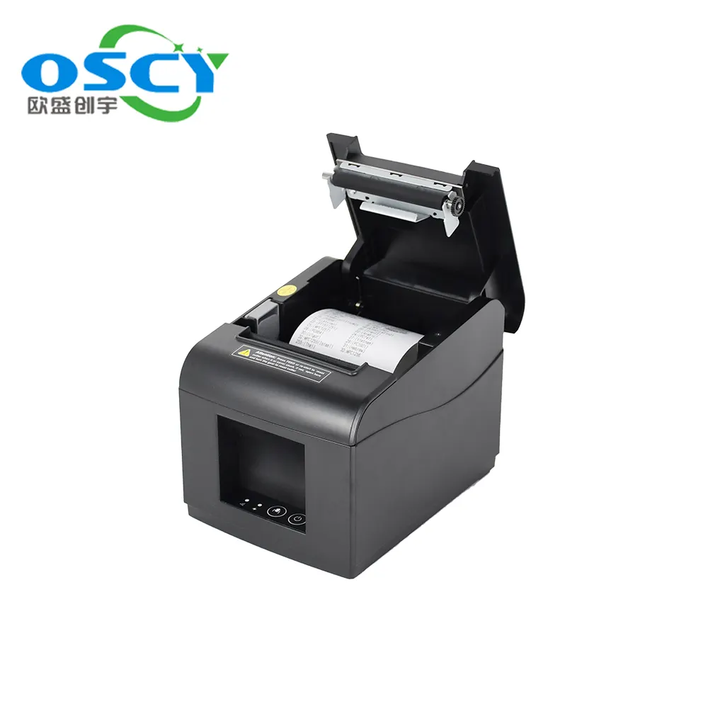 OSCY 2023 nouveau modèle avec auto cutter 80mm thermique pos voies respiratoires bull facture code à barres reçu imprimante bureau