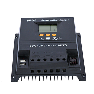 Venta al por mayor de fábrica 12V /24V/48V 10A/20A/30A Controlador Solar manual PWM controlador de carga solar - Product Image 2
