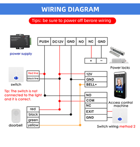 <strong>Wifi</strong> Dynamic Face Recognition Time Attendance Access Control IR Temperature Measurement and Face Recognition Camera Touch Screen - Product Image 6