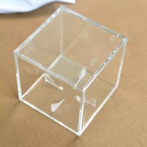 Rõ ràng Acrylic Bóng Chày chủ hiển thị trường hợp <span class=keywords><strong>plexi</strong></span> Cube cho sản phẩm bóng chày hộp hiển thị mang tính biểu tượng - Product Image 2