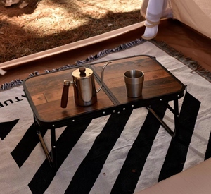 HISPEED yatak odası Modern küçük yurt siyah kahvaltı hizmet ahşap katlanabilir dizüstü yatak tepsisi masası - Product Image 3