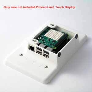 Oficial Raspberry Pi LCD 7 pulgadas pantalla táctil caso negro/blanco caso para Raspberry Pi 2B/3B/3B + pantalla táctil caja - Product Image 5