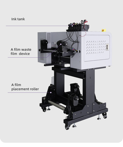 Factory New All in One <strong>A3</strong> Uv Dtf Roll to Roll <strong>Printer</strong> for Label Print With <strong>2</strong> Pieces Xp600 I3200 PrintHead Uv Dtf Sticker <strong>Printer</strong> - Product Image 3