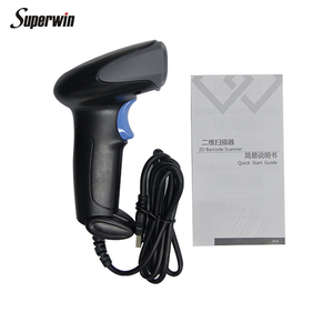 Escáner de código de barras, dispositivo de escaneo de código de barras inteligente, 1D y 2D, QR, con cable, MSL-220, 617nm, LED, 5V, DC 20%
