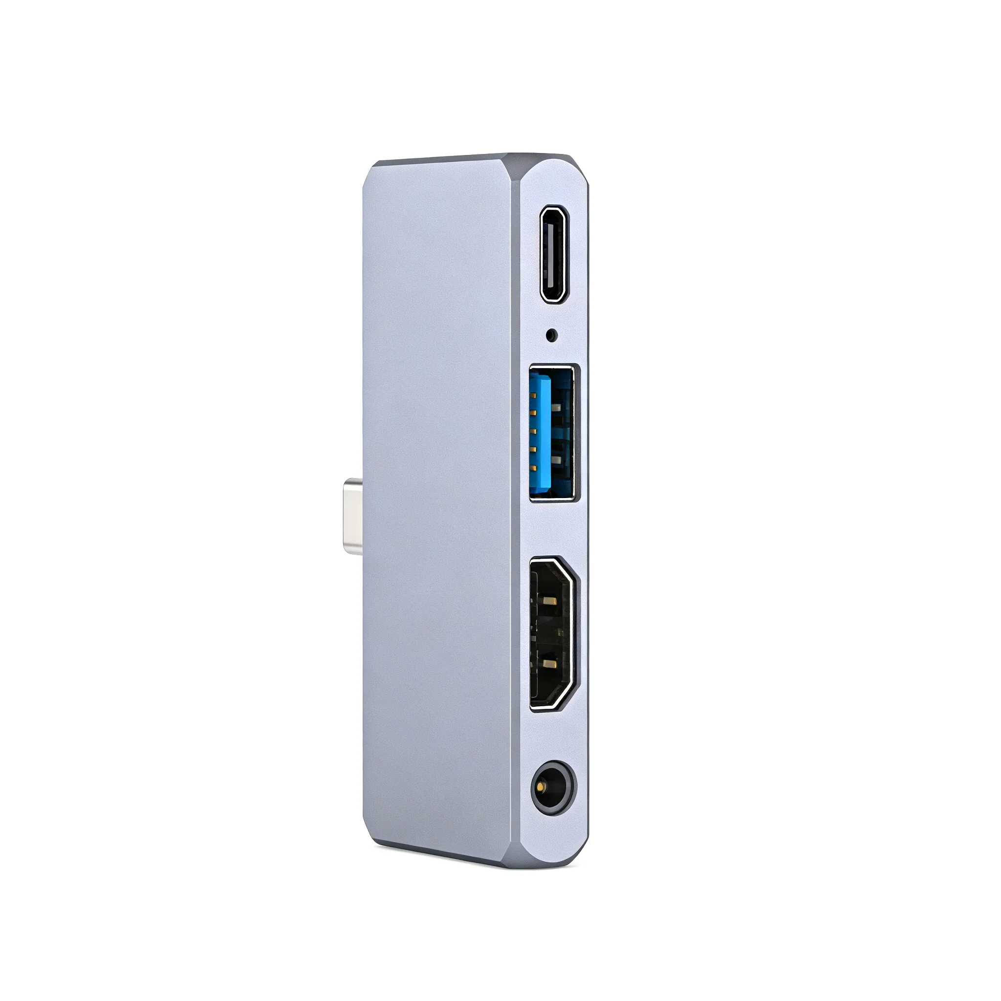 Interface USB argent-4 en 1
