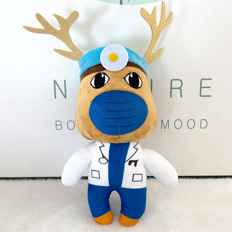 Scary hospital plush toy-little deer-23 cm-80 g