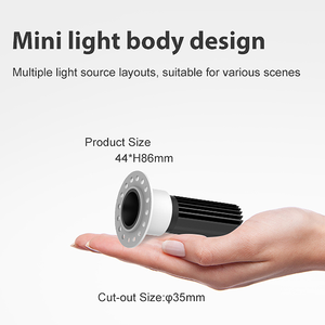 Ecolux 3000K/4000K/5000K gömme <span class=keywords><strong>LED</strong></span> aydınlatma kısılabilir yeniden monte edilmiş tavan için aydınlatma armatürleri Spot ışıklar