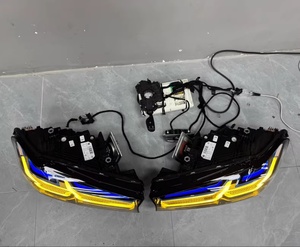 Altın göz mavi kaş LED farlar ile BMW 5 serisi (G30, G38) 18-23 modelleri için uygundur - Product Image 4