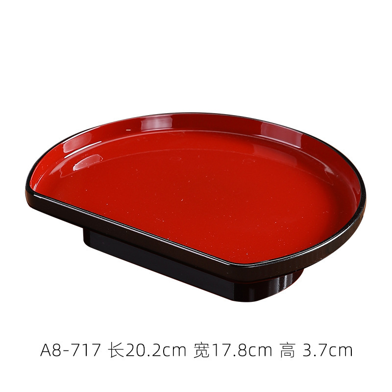 Red and black