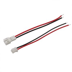 Custom 20CM JST PH <strong>2.0</strong> 2.0mm Pitch 2 Pin Male Female Cable Connector Micro JST PH 2P Plug Jack <strong>Socket</strong> Terminals Wire Cables Conn - Product Image 2