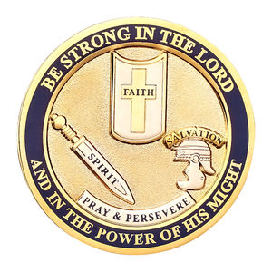 Бесплатная индивидуальная штамповочная игра, сувенирная памятная монета из цинкового сплава, 3D вызов, гальваническое покрытие, УФ-печать на заказ - Product Image 1